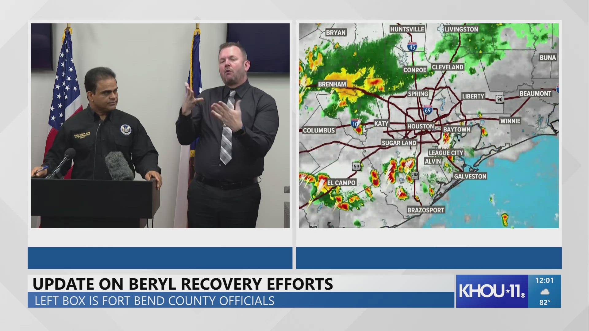 Fort Bend County Emergency Management Coordinator Geg Bapst said the county is moving from emergency mode to recovery mode.