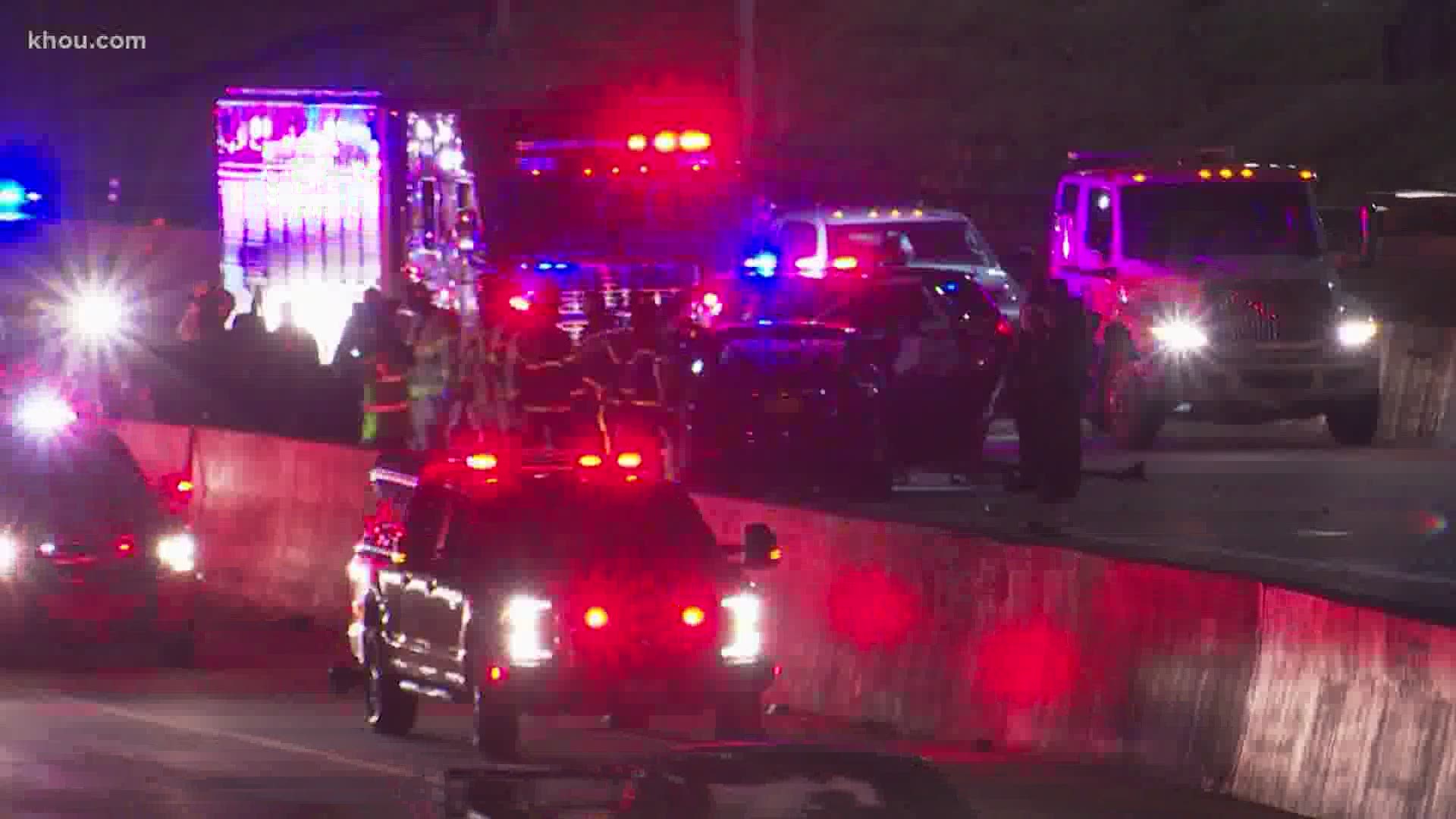 KHOU 11's Janel Forte reports from Houston's south side on a double fatal crash Dec. 23, 2020