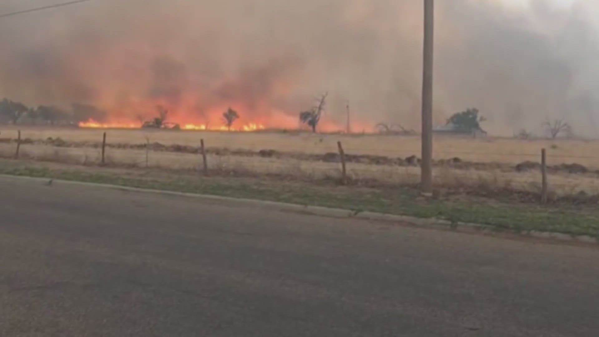 Wildfires burn more than 14,000 acres near Canyon, Texas | khou.com