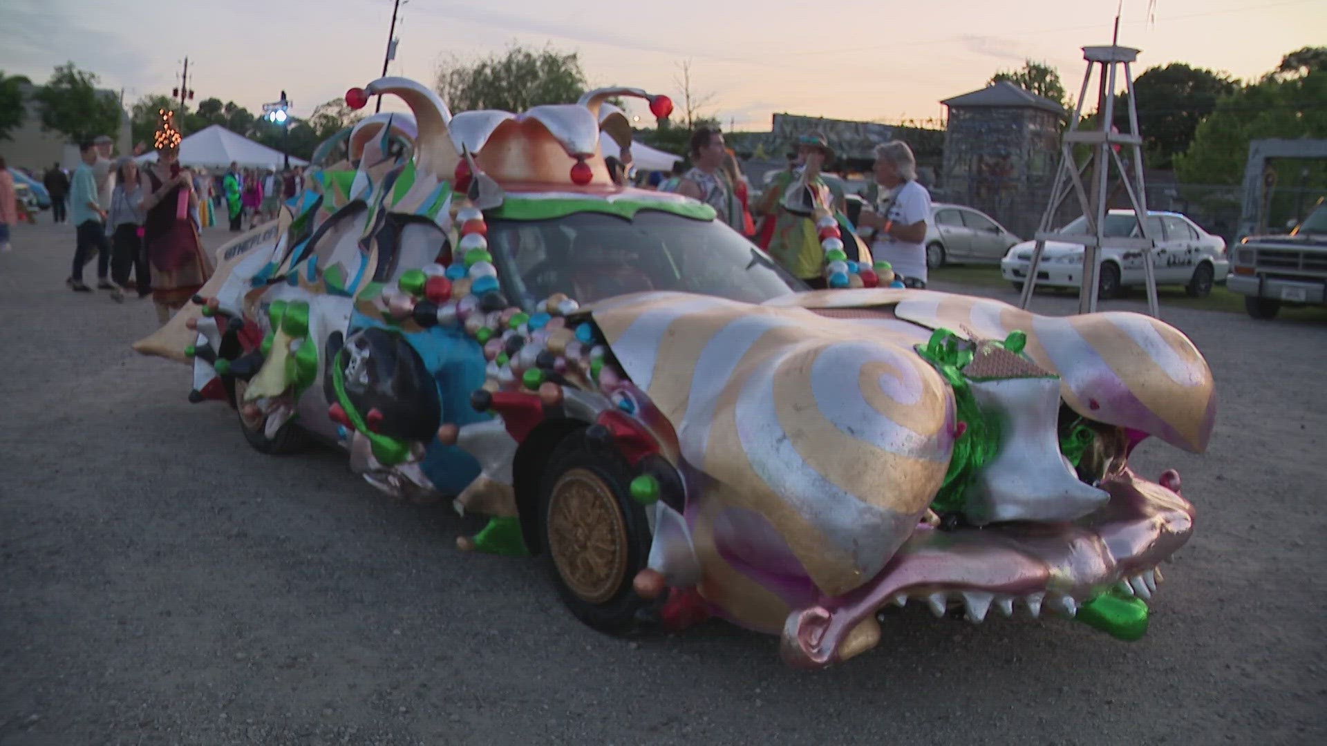 Those wild and wacky works of art on wheels are back and the mobile masterpieces will roll through downtown and along Allen Parkway this Saturday, April 13.