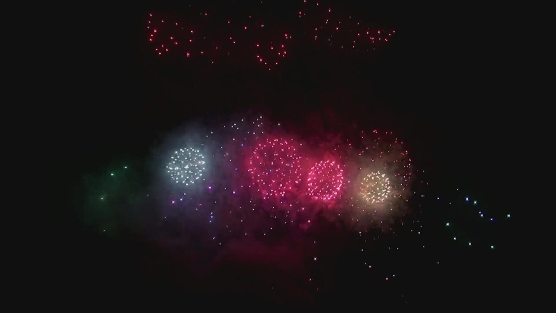 An estimated 16,000 fireworks show will take place across the country. An expert explains the chemistry used to create those lovely light shows.