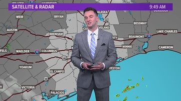 Houston Forecast: Isolated severe storms possible today