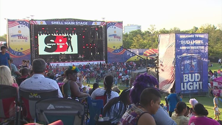 Thousands attend Houston's Freedom over Texas celebration