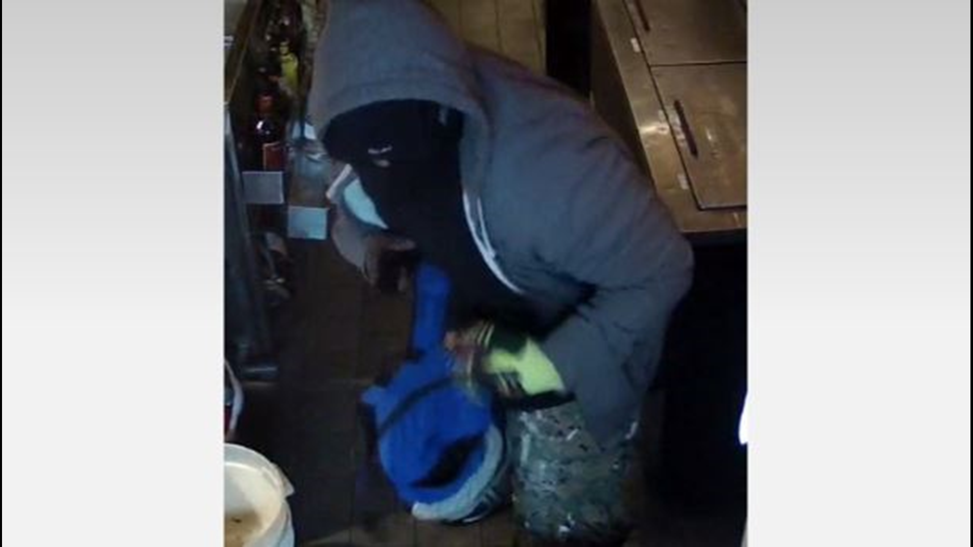 Reward offered for information on suspect who robbed The Spot in