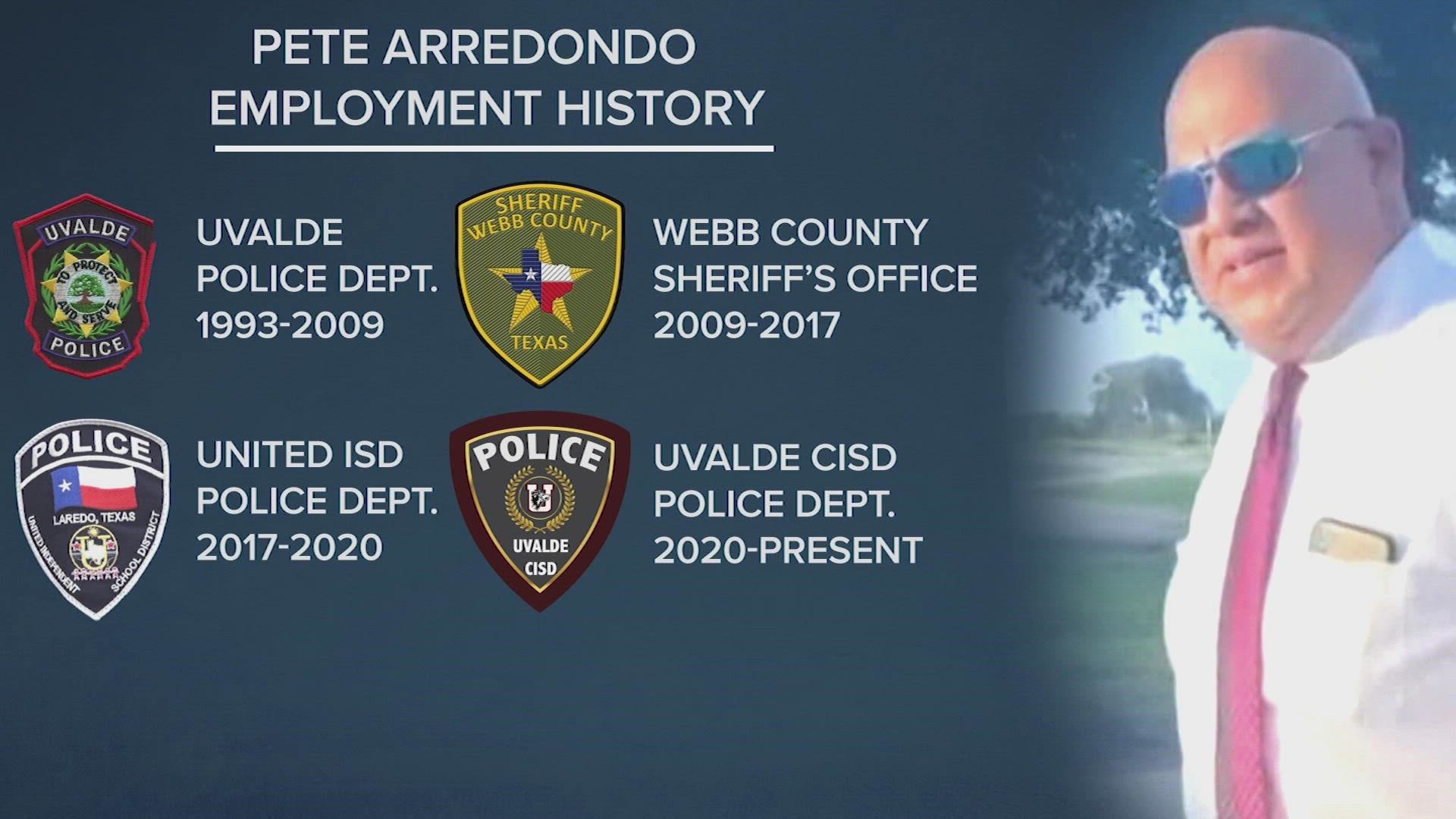 Potential future of Uvalde CISD Police Chief Pete Arredondo