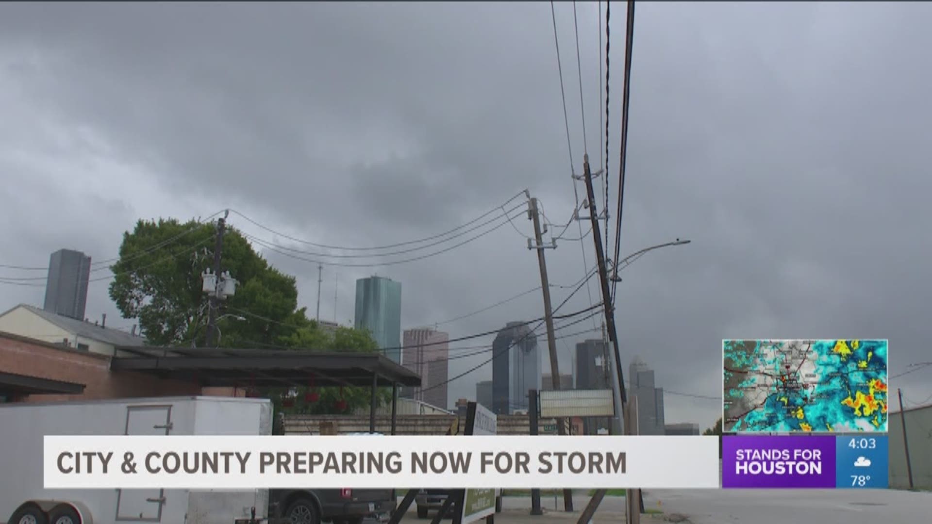 Houston-area flood control workers, first responders, and emergency officials spent Tuesday preparing for the possibility of heavy rain from a potential tropical system headed toward Texas.