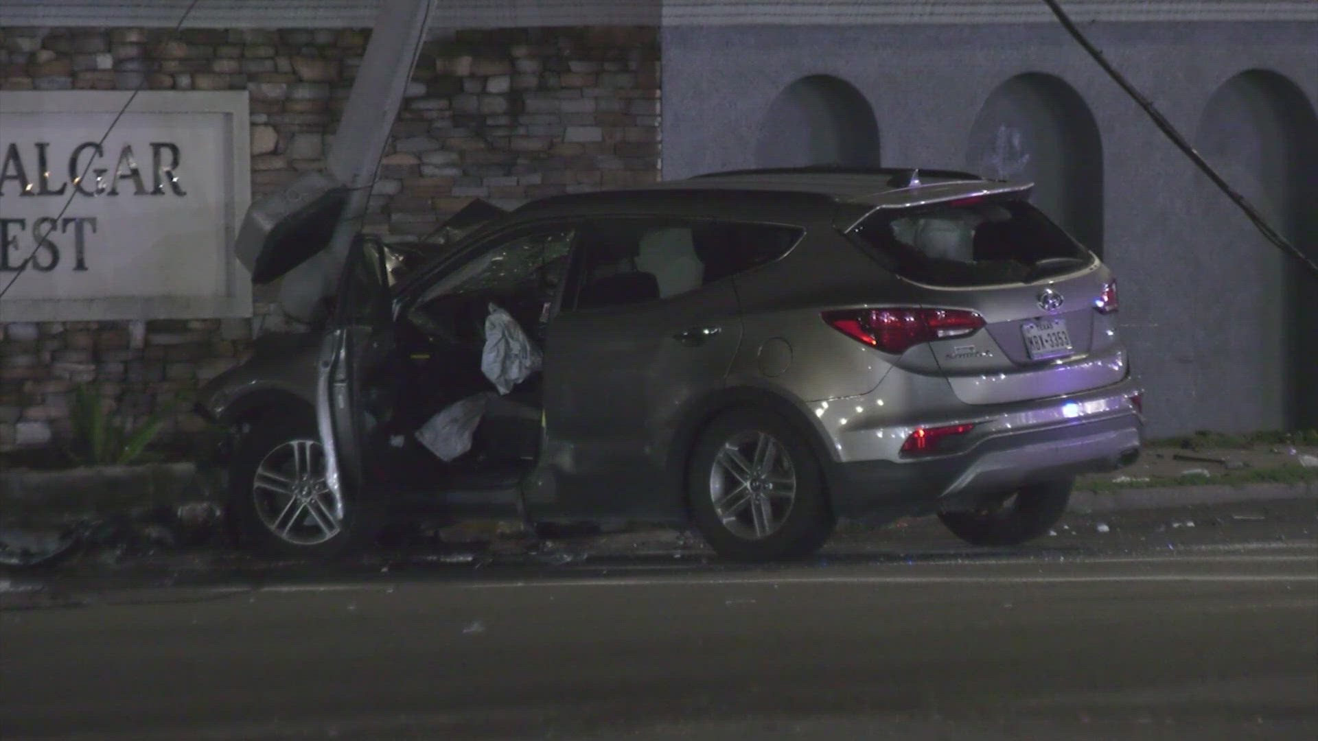 One dead, another injured after car crashes into bus stop on Westheimer ...