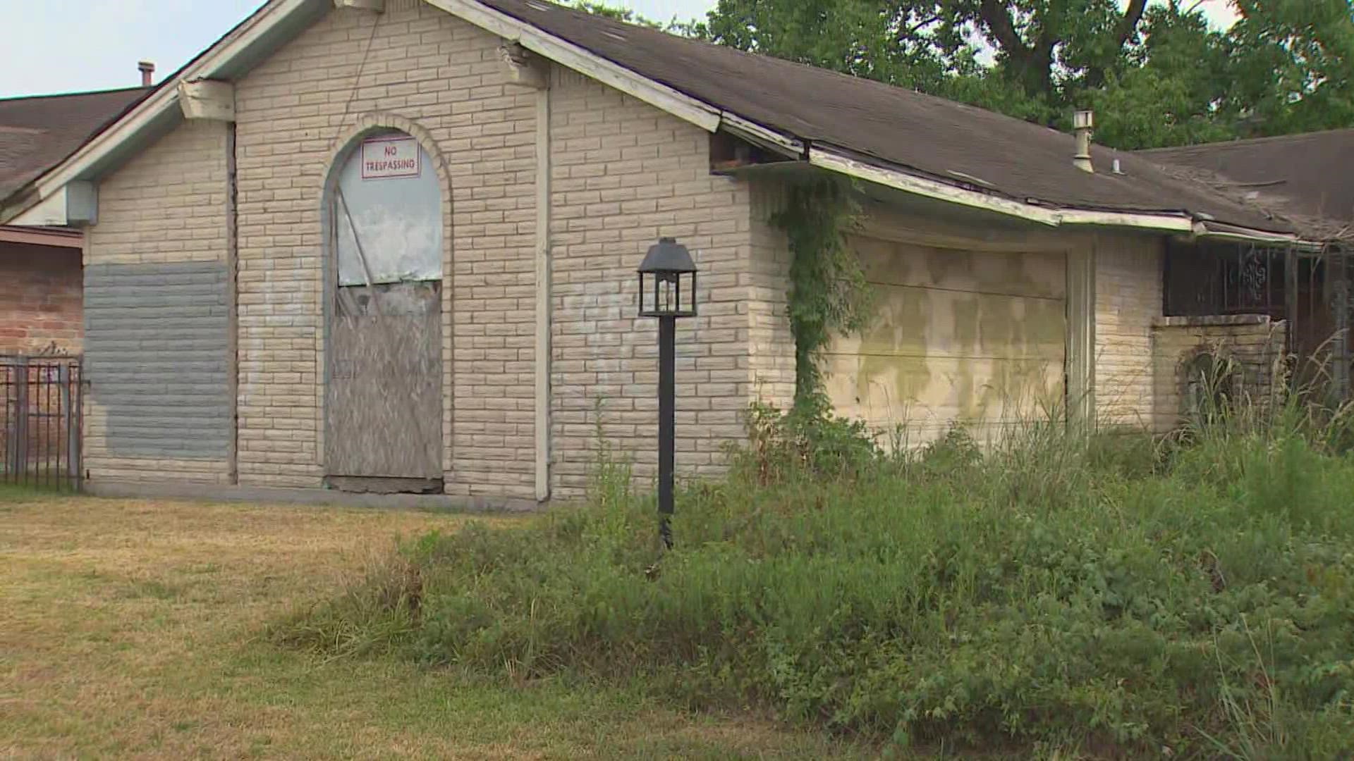 Harris County's Neighborhood Nuisance Abate program has received additional funding allowing them to clear out more homes considered eye sores.