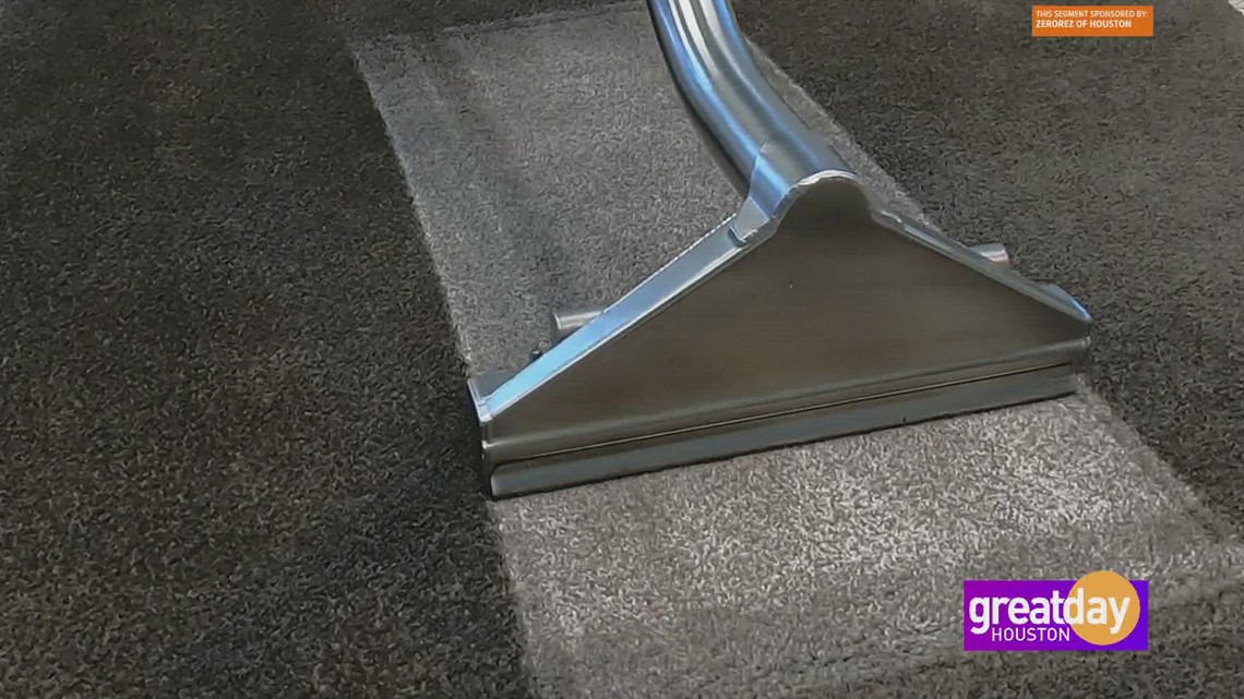 Zerorez dari Houston dapat membersihkan karpet dan permukaan lainnya tanpa meninggalkan residu lengket