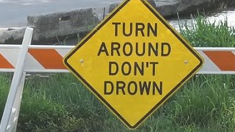 LIST: High water on Houston-area roads