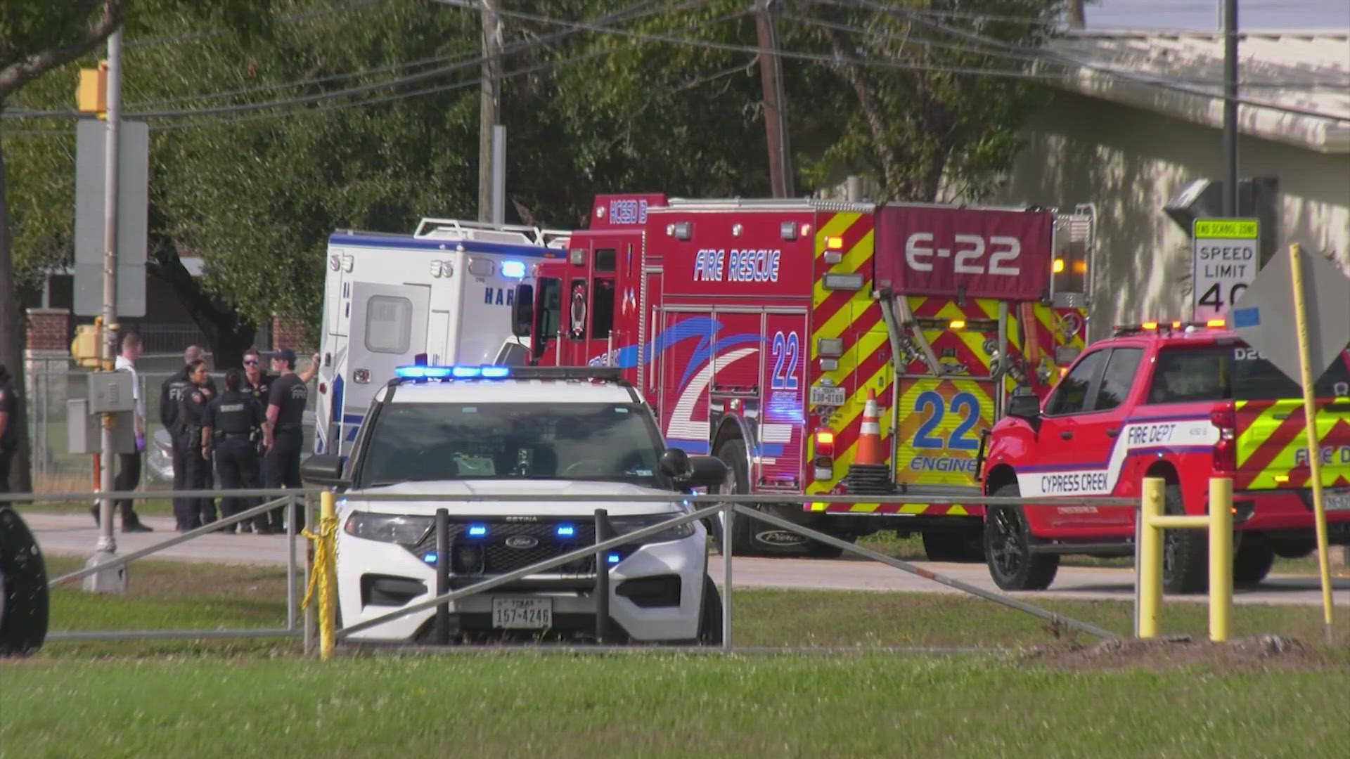 CyFair ISD officer shoots driver who attacked him after crash at admin