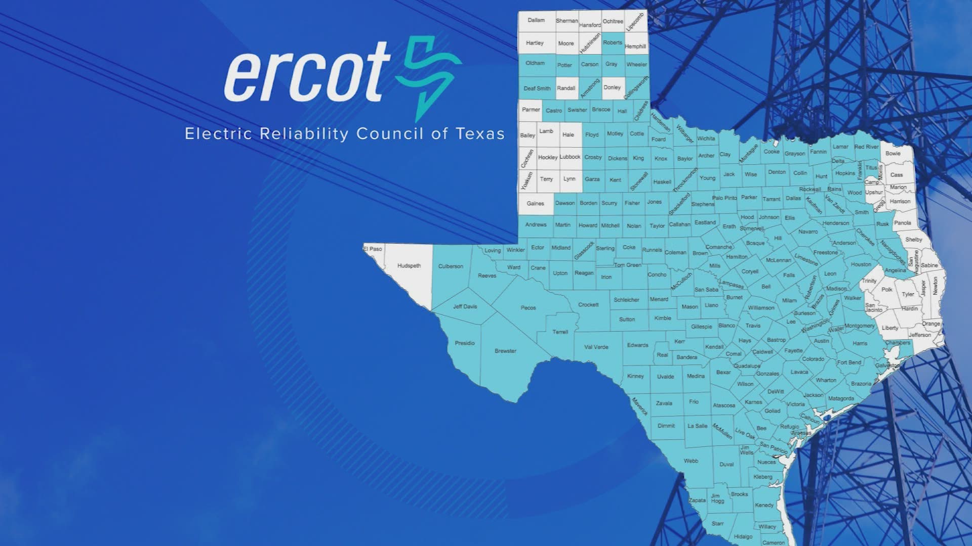 Parts of Texas with fewer power outages aren t part of ERCOT grid