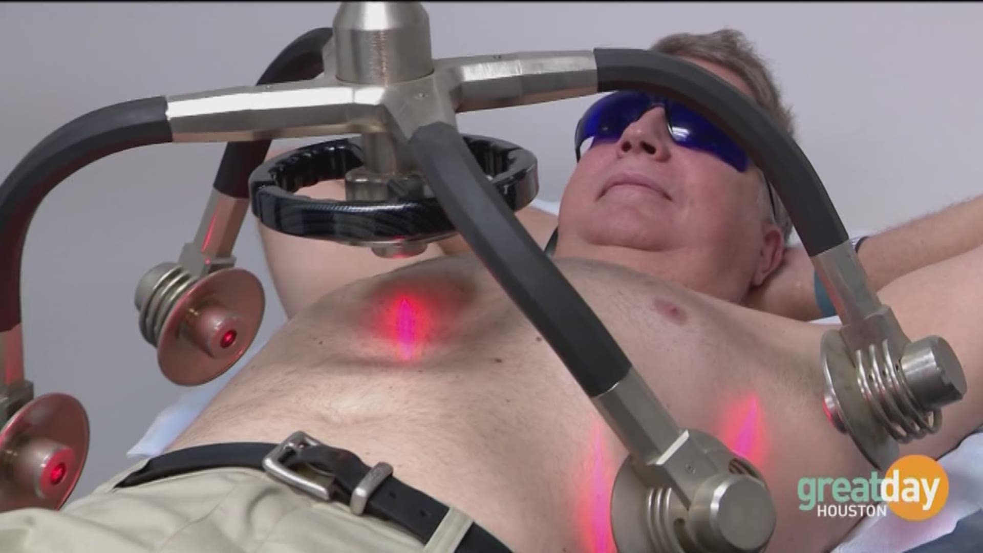 A red light laser that melts fat away in minutes without the negative effects of surgery or fat freezing methods.  The Great Day Houston crew visited Innovative Lasers of Houston to see the newest fat torching technology in action and its before and after