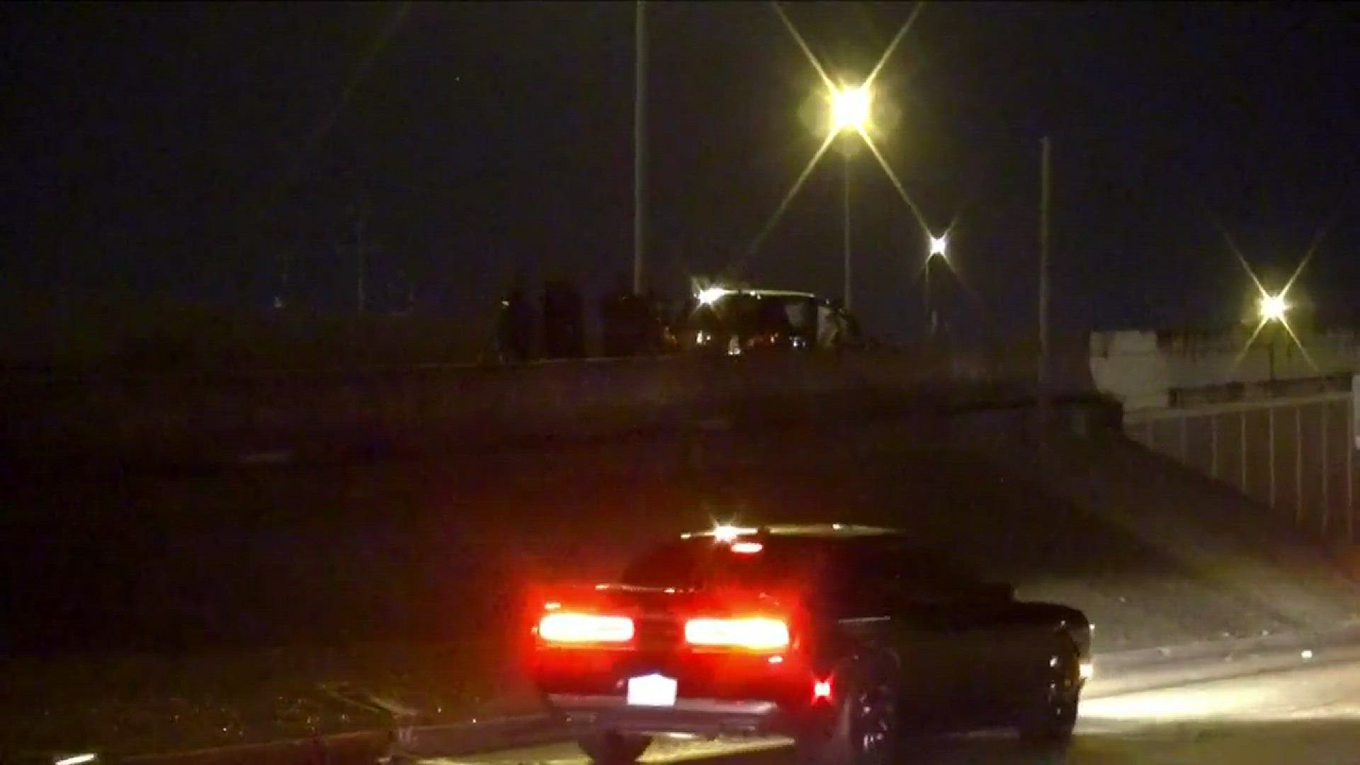 Woman killed in crash with HPD officer on I-45 North | khou.com