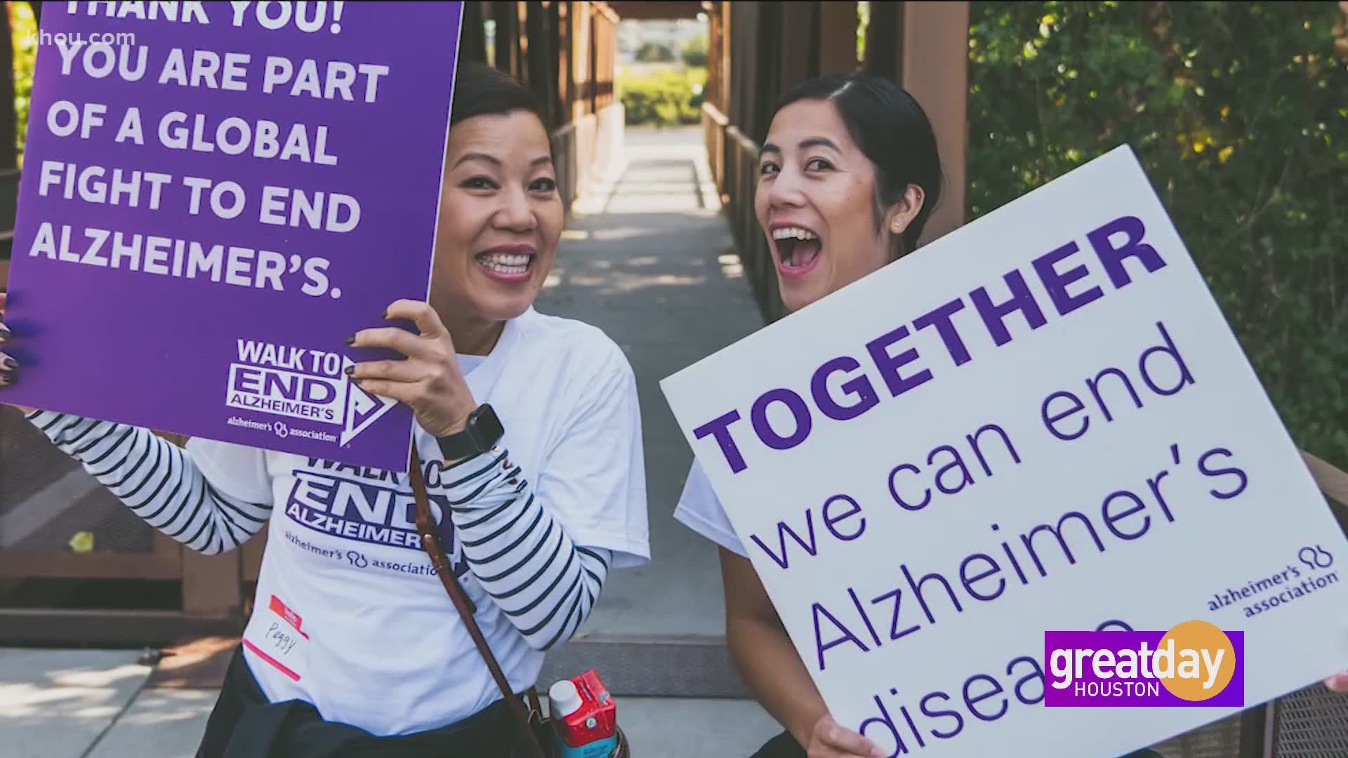 Richard Elbein, Executive Director of Alzheimer's Association, Houston & Southeast Texas Chapter is raising funds to provide critical care and support.