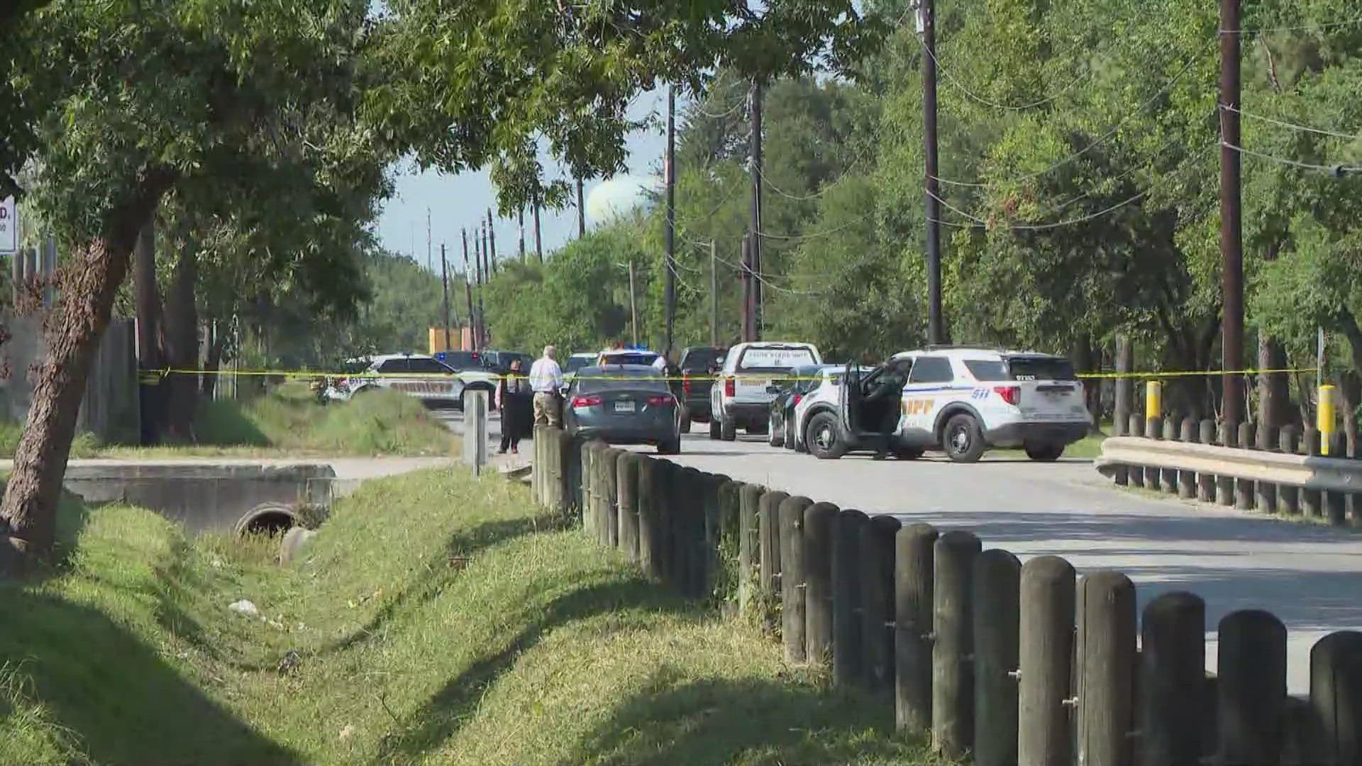 ​The baby was discovered outside a plant on Henry Road near the Hardy Toll Road, according to Harris County Sheriff Ed Gonzalez.