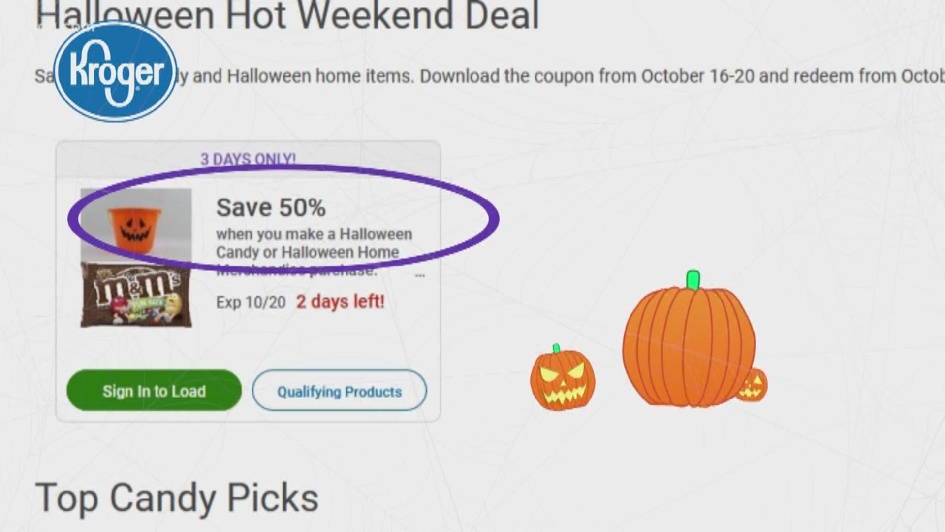 Here are some deals you can check out this weekend for Halloween.