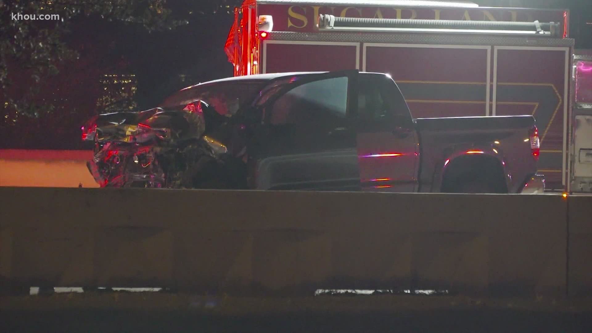 Wrong-way driver involved in fatal crash on Southwest Freeway | khou.com