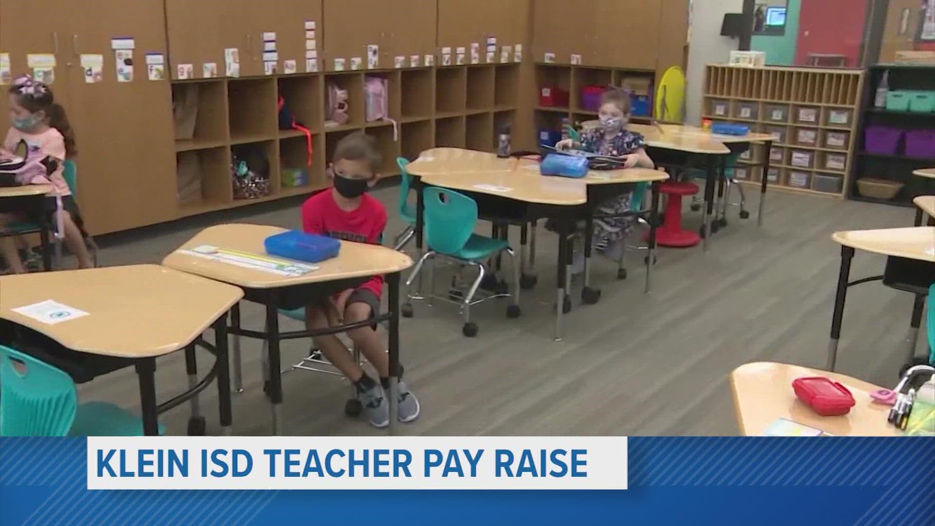 Klein ISD joins other Greater Houston-area school districts looking to offer teachers more competitive pay and benefits.
