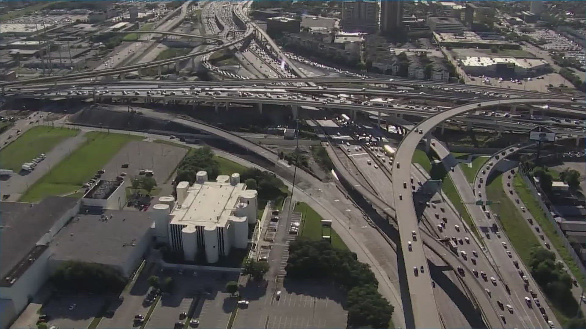 Construction has been underway on the interchange. A ribbon cutting was scheduled for Thursday morning.