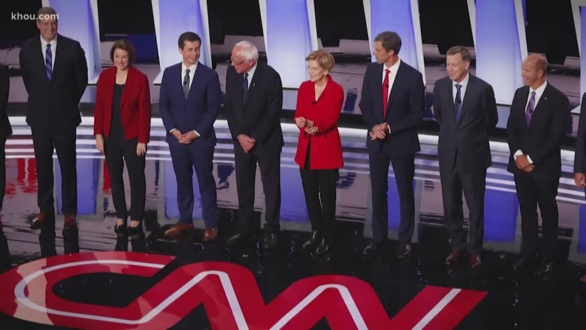 Our VERIFY team fact-checked what the candidates said during the Democratic debate in Ohio.