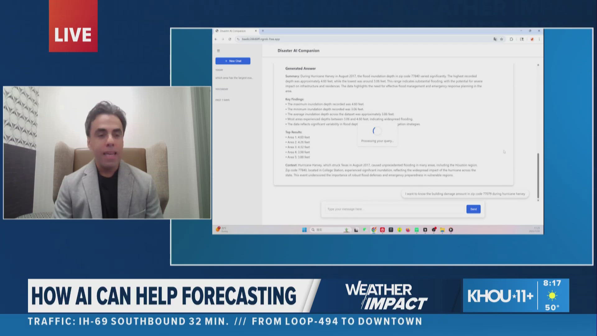 How AI can help forecasting weather and disasters | khou.com