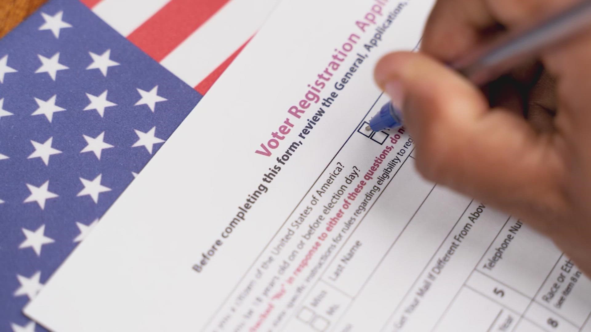 In Harris County, the process starts by filling out a voter registration form that you can get at any Harris County Public Library or Harris County Elections office.