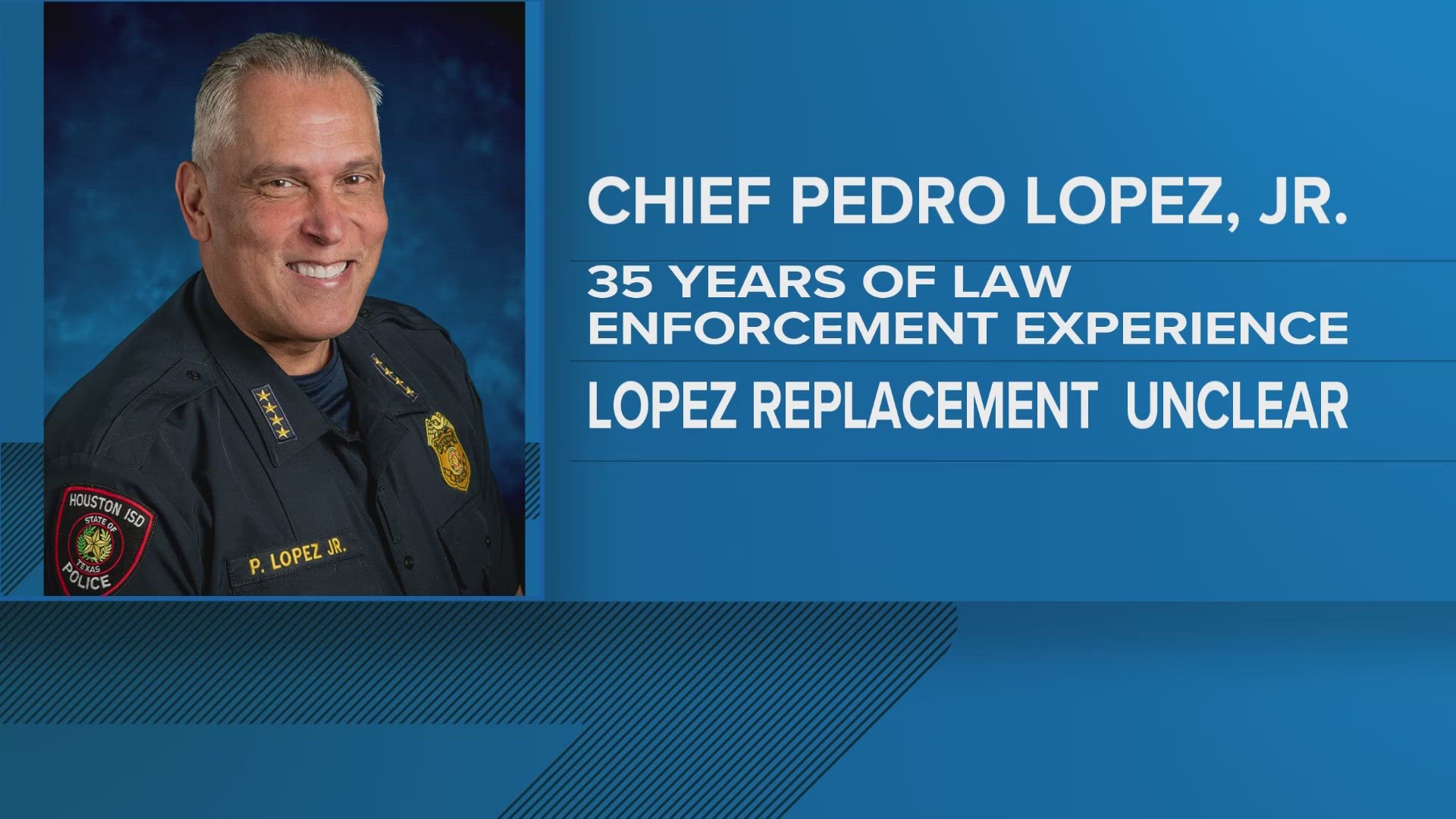 Former HISD Chief Pedro Lopez Jr. was selected by Killeen's city manager after a nationwide search.