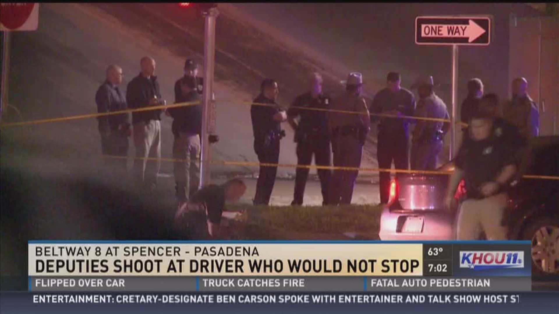 DPS: Officers open fire at driver in high speed chase | khou.com