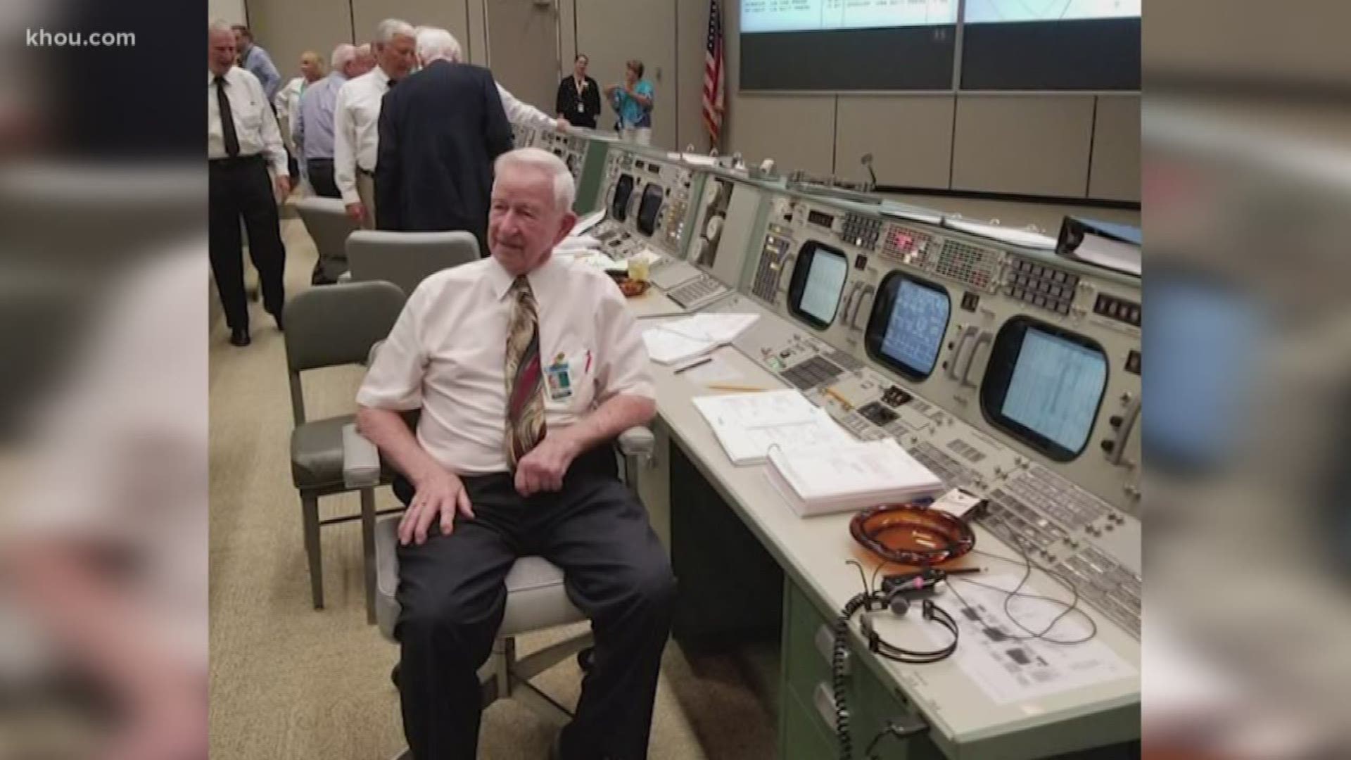 Pearland Mayor Tom Reid watched the splashdown of Apollo 11 from Mission Control 50 years ago.