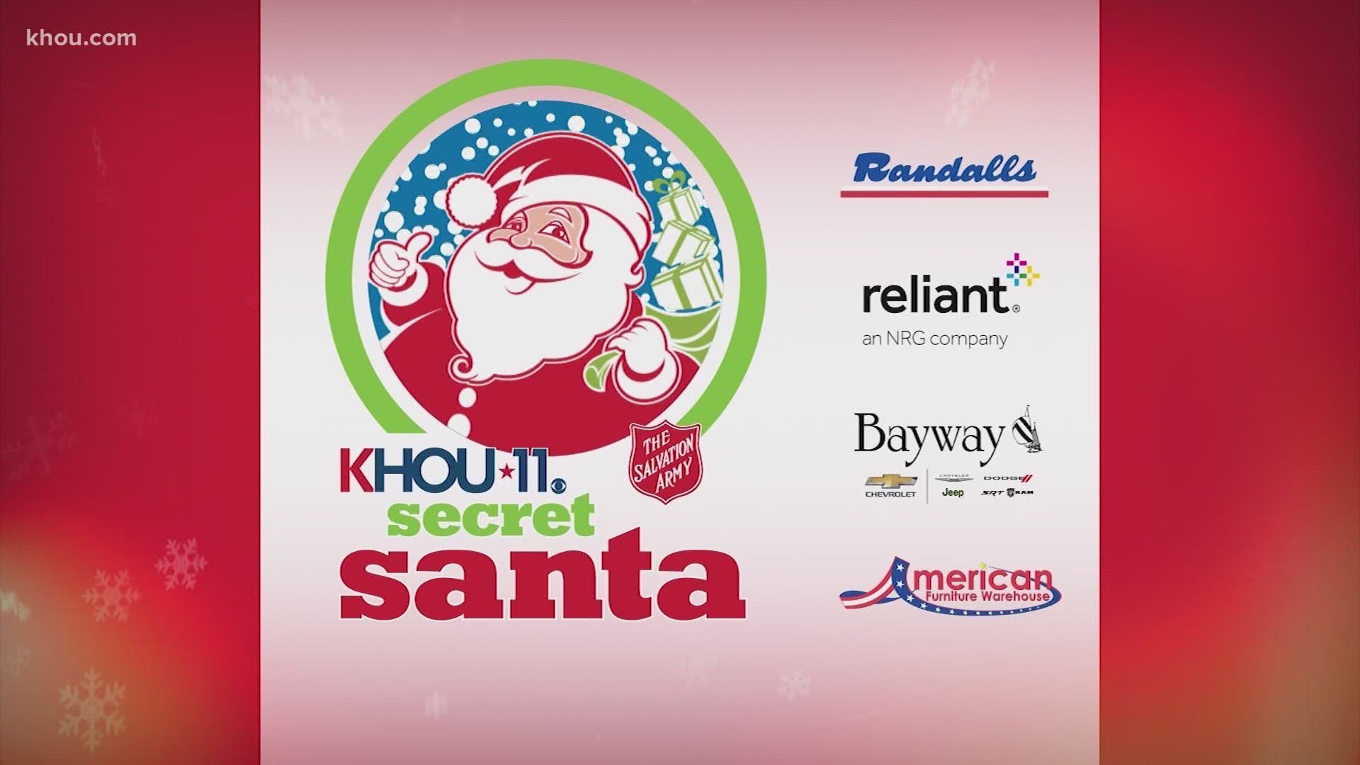 From noon to 7 p.m., we're accepting donations for toys to put a smile on Houston-area kids' faces