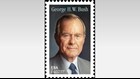 USPS honors former President George H.W. Bush with forever stamp