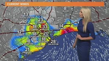 Tracking Nicholas: HTownRush Forecast 7:30 a.m.