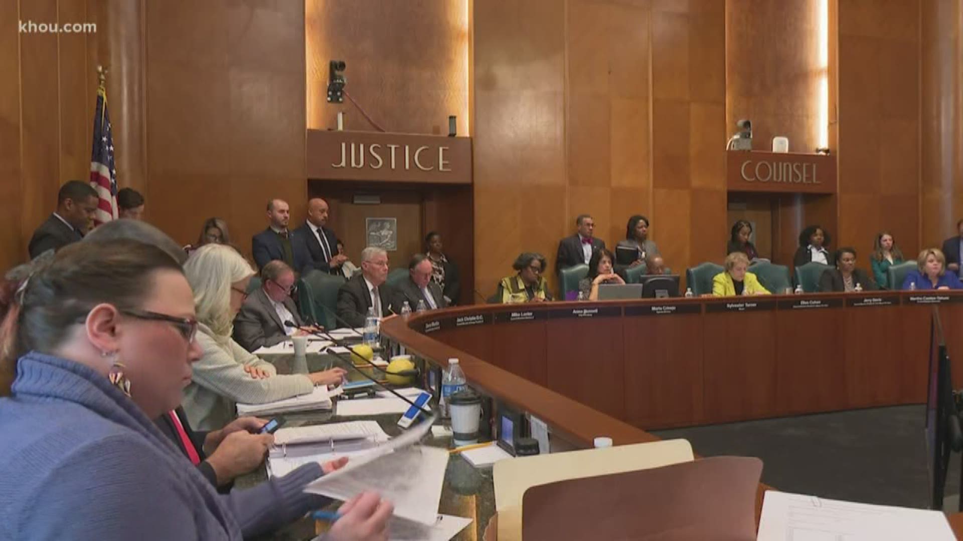 A Houston city council member delayed votes on nearly the entire meeting agenda Wednesday morning because he says Mayor Turner has ignored his requests to swear in 68 firefighters that have already completed training.