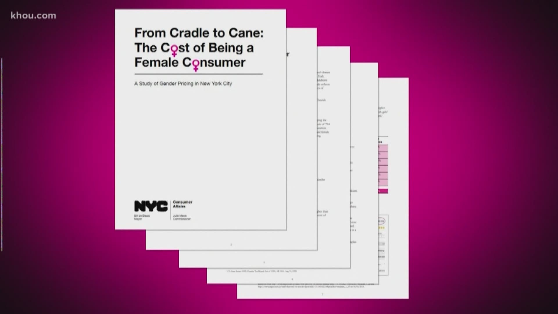 Researchers in New York found women products cost seven percent more than men products. So what's costing so much?