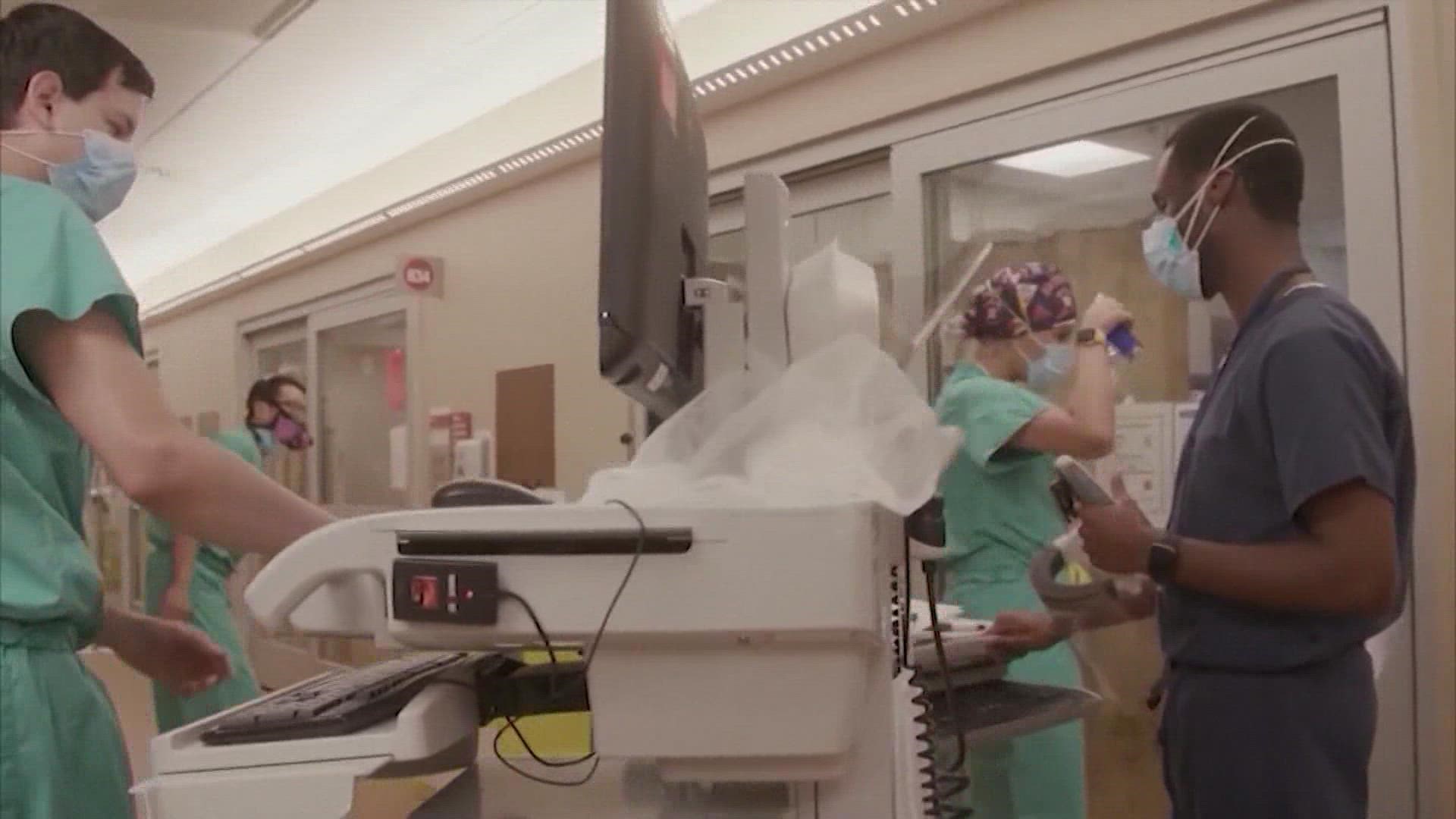 For the first time since the pandemic began, a major Houston hospital is relaxing its mask policy.