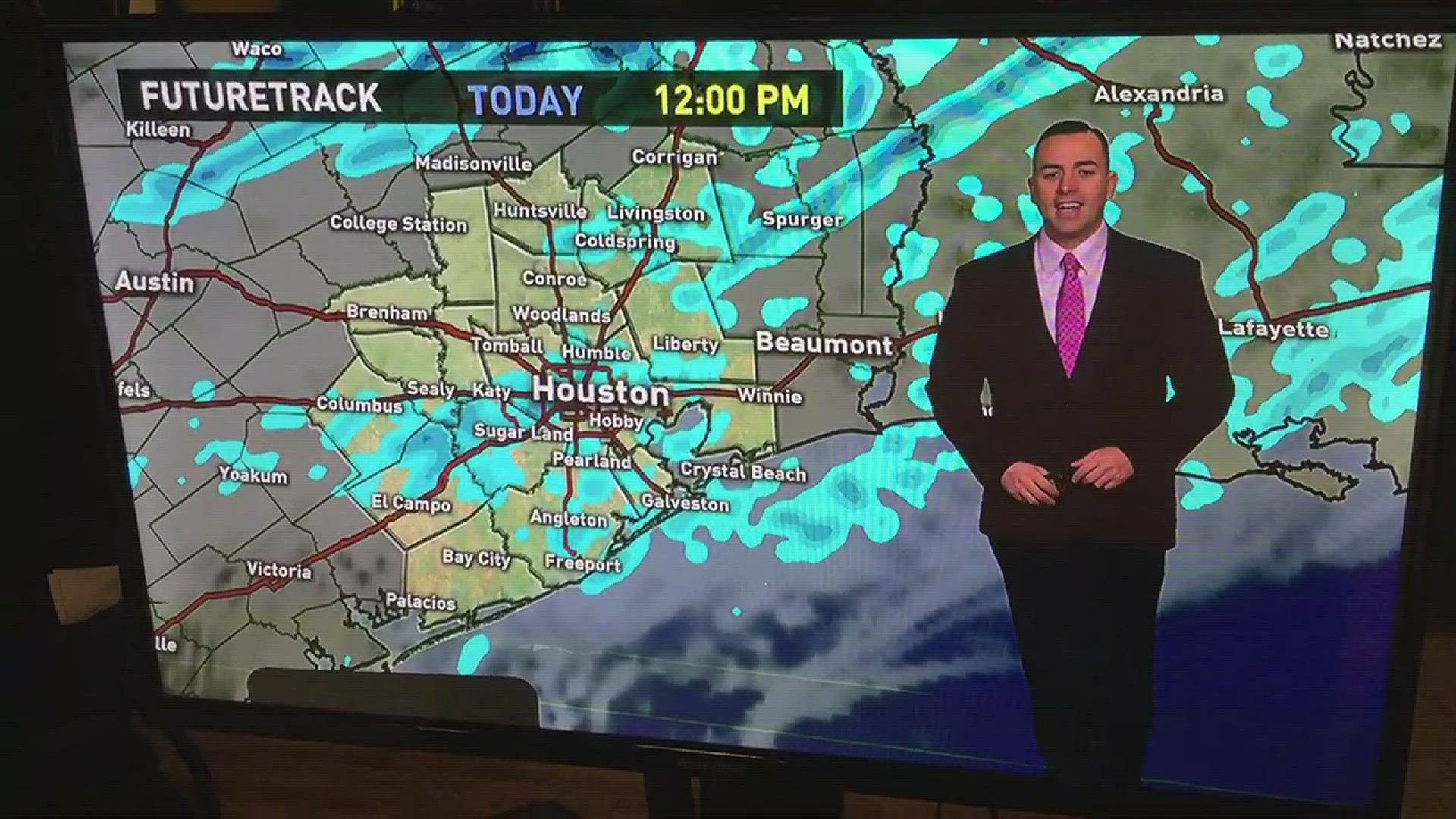 Saturday afternoon forecast with Weather Reporter Blake Mathews.