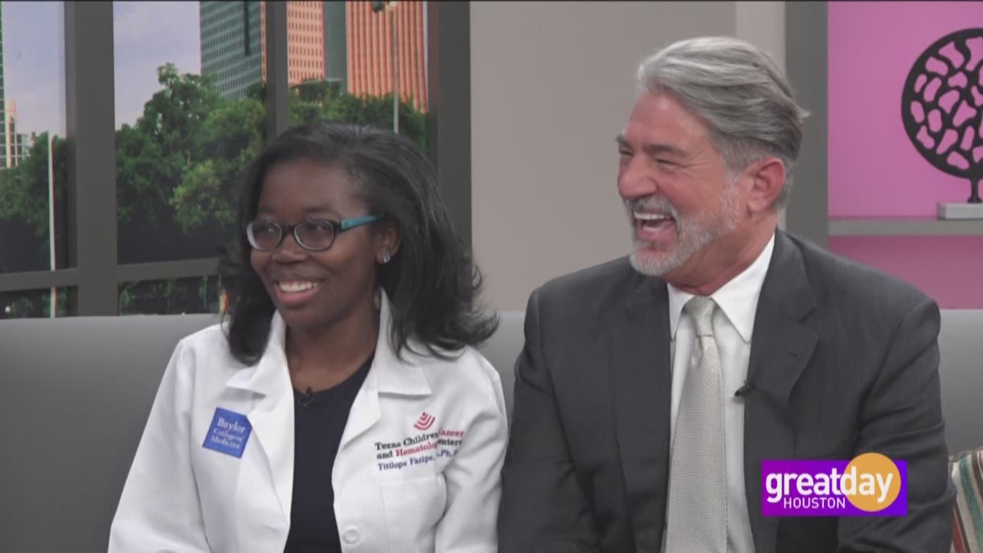 Pediatric Hematologist, Dr. Titilope Fasipe and Michael Aldridge give details on the Men of Substance Black Tie Gala that raises funds to fight sickle cell.