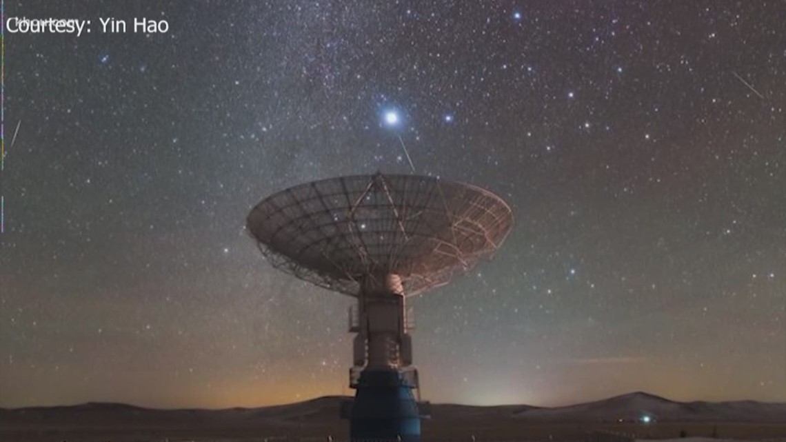 You can watch the Geminid meteor shower through telescopes in Fort Bend