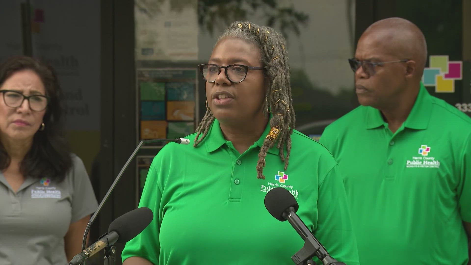 Barbie Robinson was fired from her position as the head of the Harris County Health Department.