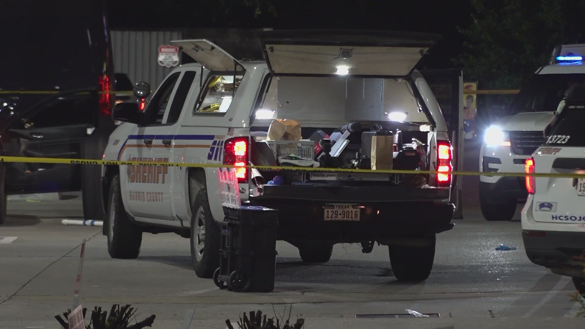 One man is dead and another hurt after a shooting outside a hotel in west Harris County, HCSO said.