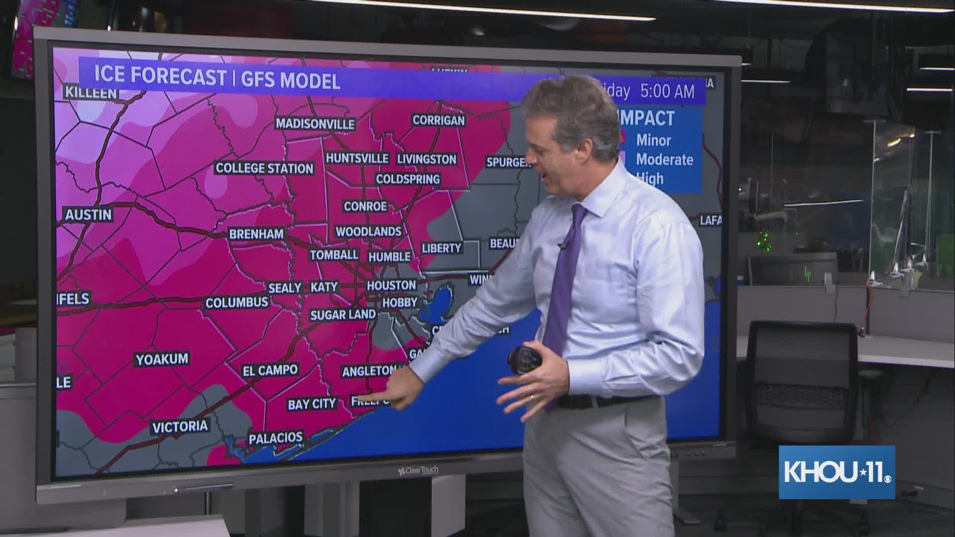 Chief Meteorologist David Paul has a timeline for the Arctic blast ...