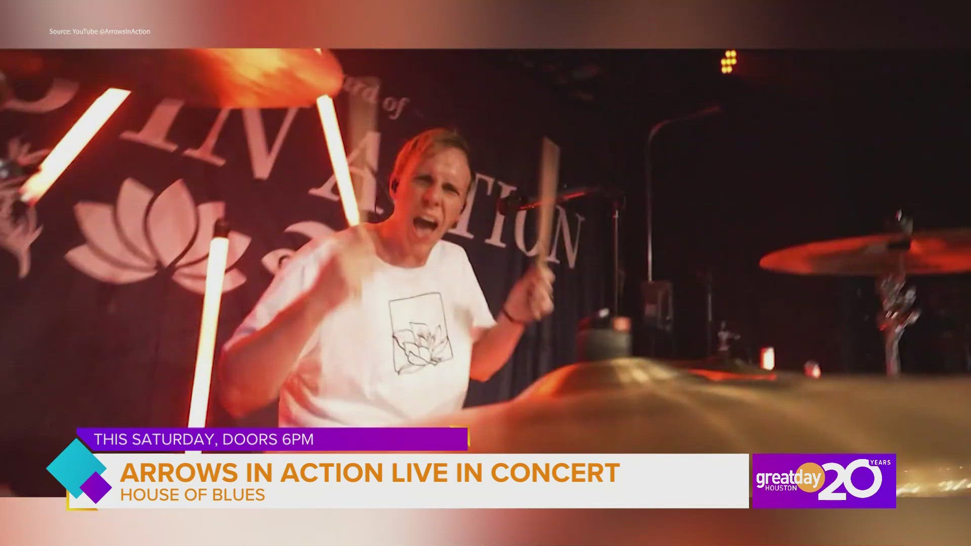 Alt-Rock trio, Arrows in Action, are coming to House of Blues