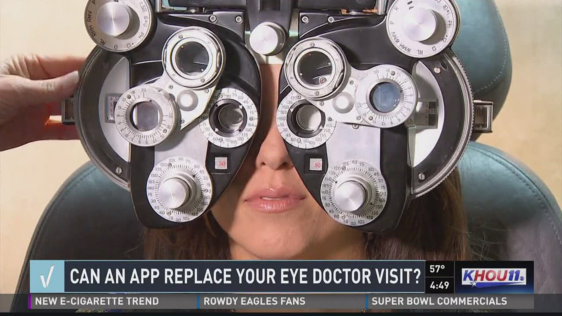 There are apps for everything now including checking your vision but can it replace your annual check up at the eye doctor?