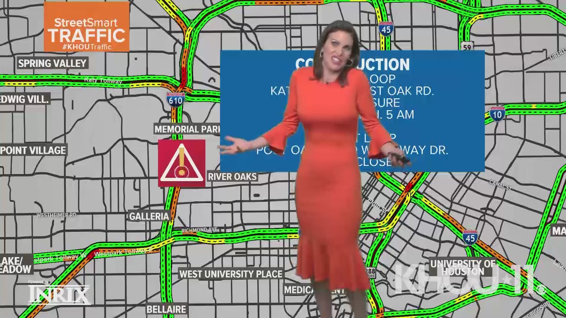 All southbound lanes will be closed Saturday and Sunday - July 13 and 14th, warns KHOU 11's Stephanie Simmons.