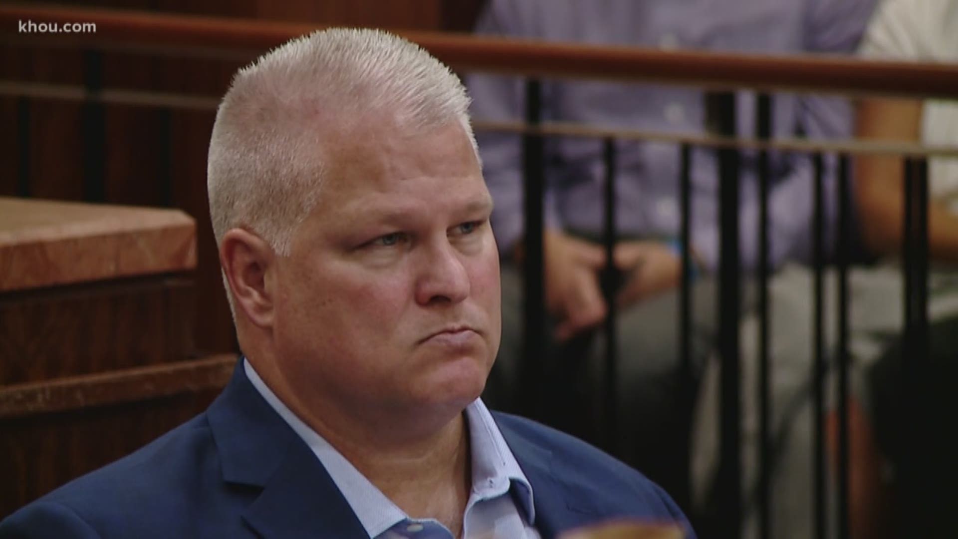 The jury began deliberating Monday in the second murder trial of a former Texas high school football coach accused of killing his pregnant wife two decades ago.
