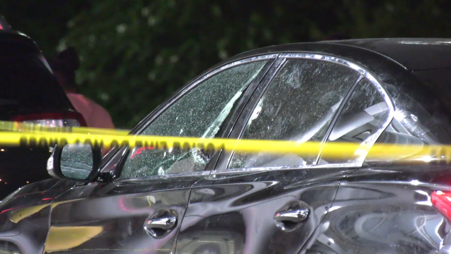 Three victims were taken to the hospital in a shot-up vehicle. The shooting was reported along 288 at Holcombe.