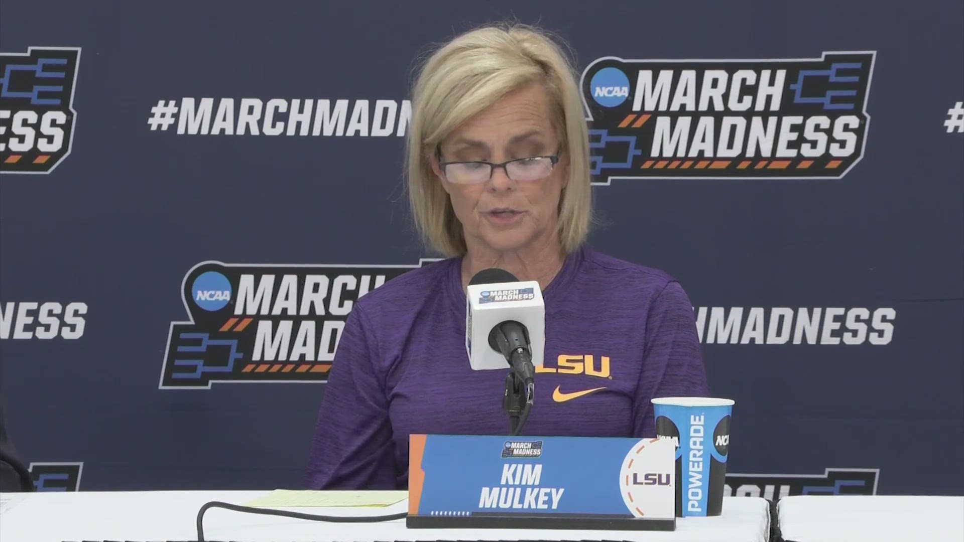 Kim Mulkey railed against the Washington Post, over what she said was a ridiculous deadline for comments and calls to former players and coaches.