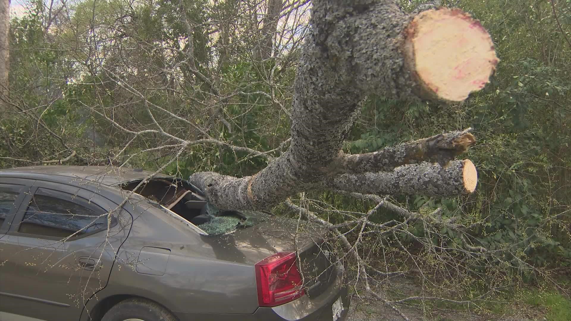 Madisonville was one of several Texas towns devastated by tornadoes as severe storms moved through late Monday night.