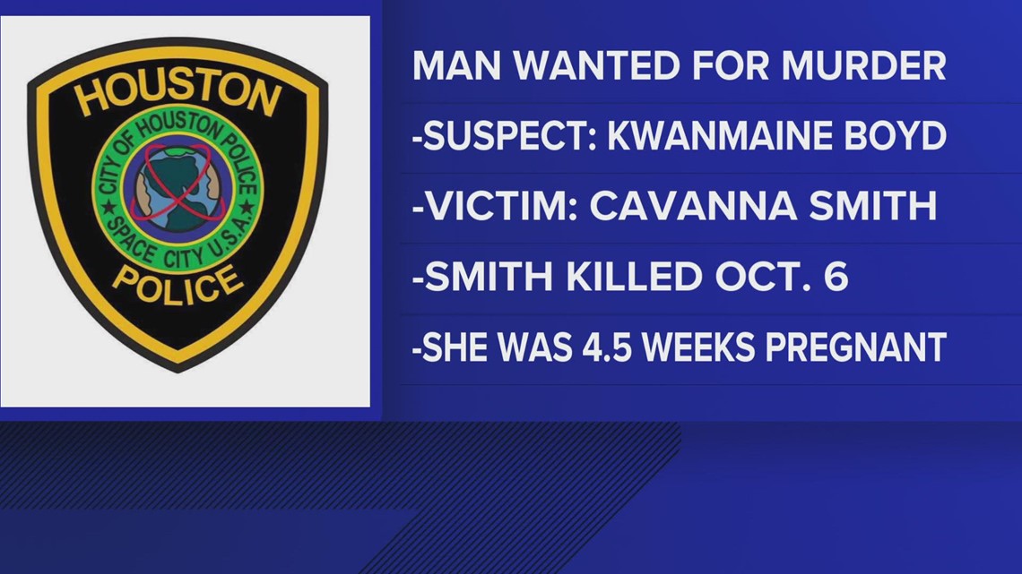 Dicari karena pembunuhan: HPD mencari pria yang mereka katakan menembak mati pacarnya yang sedang hamil pada bulan Oktober